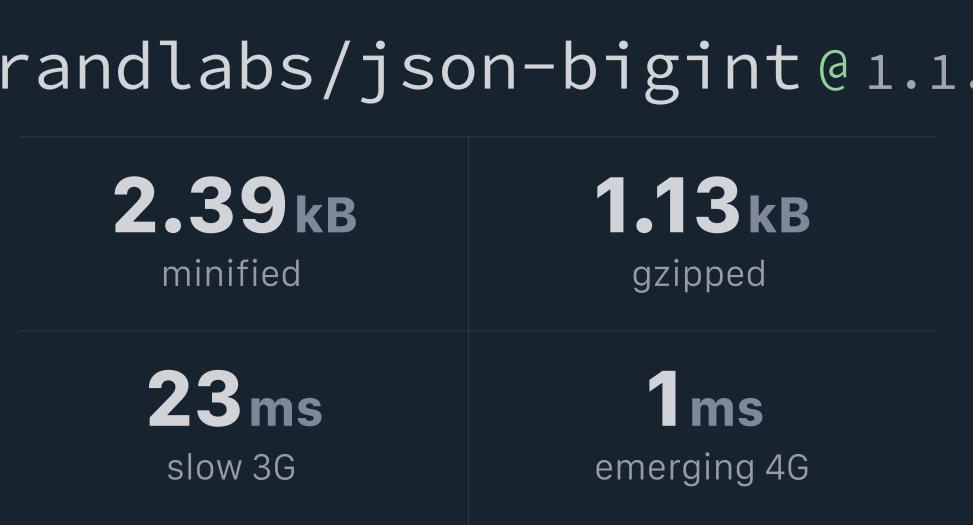 Json Bigint Github