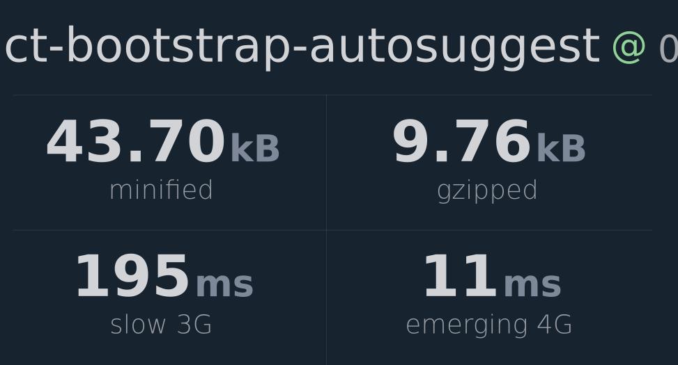 react-bootstrap-autosuggest-bundlephobia