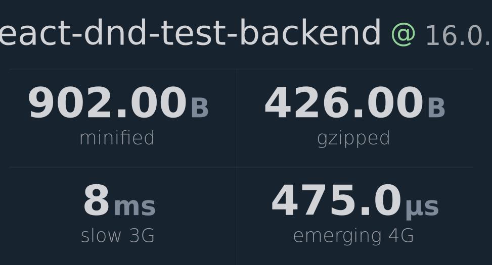 react-dnd-test-backend-bundlephobia