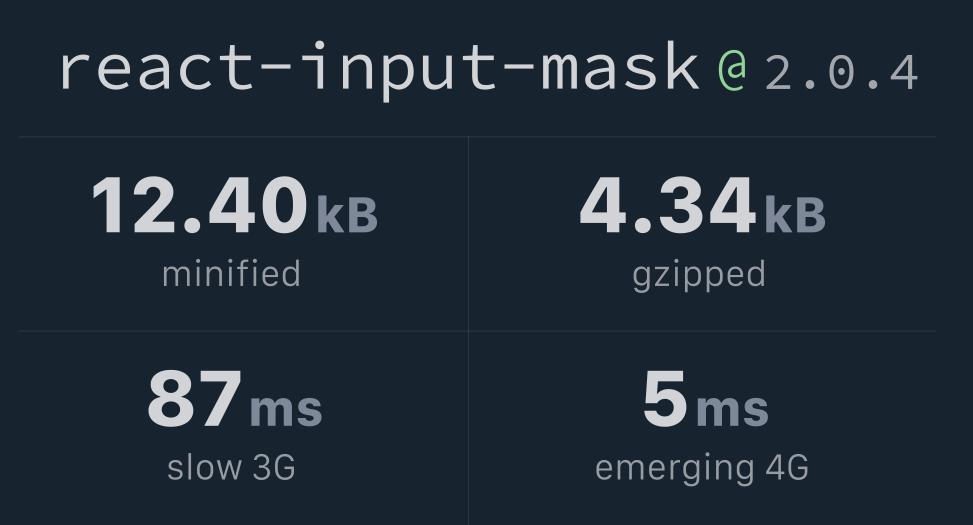 react-input-mask-bundlephobia