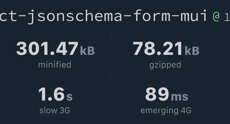 react jsonschema form mui