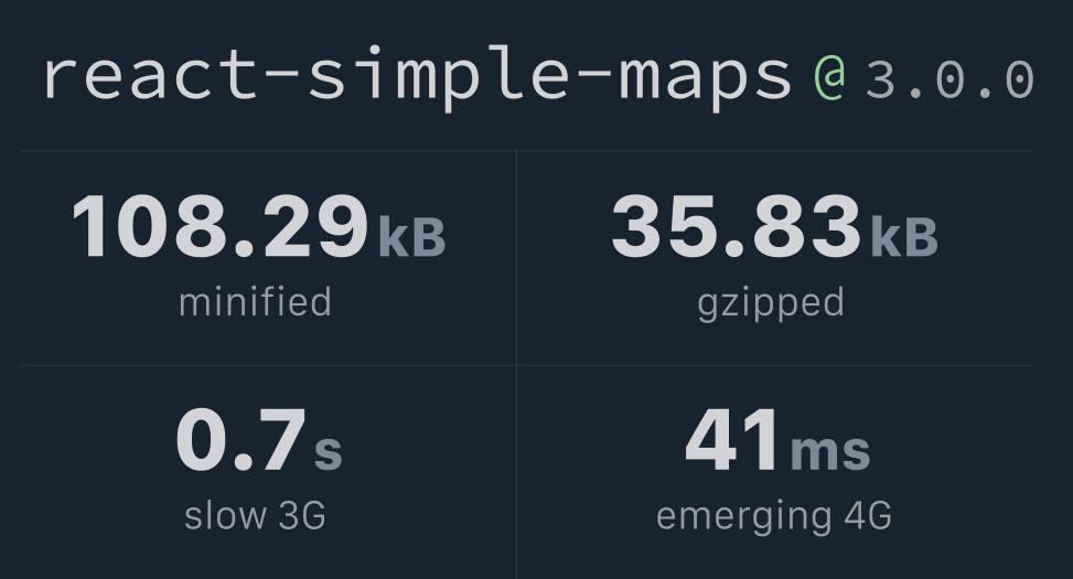 react-simple-maps-bundlephobia