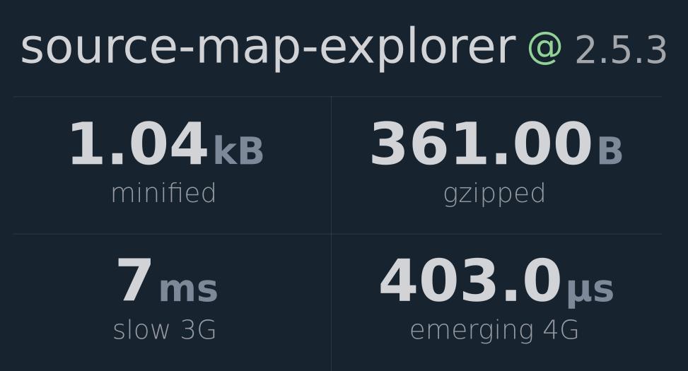 source-map-explorer-bundlephobia